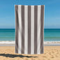 Sand Free Beach Towel Extra Large 100x200cm Kabana Stripe Quick Dry Microfibre Towel for Beach, Pool & Travel