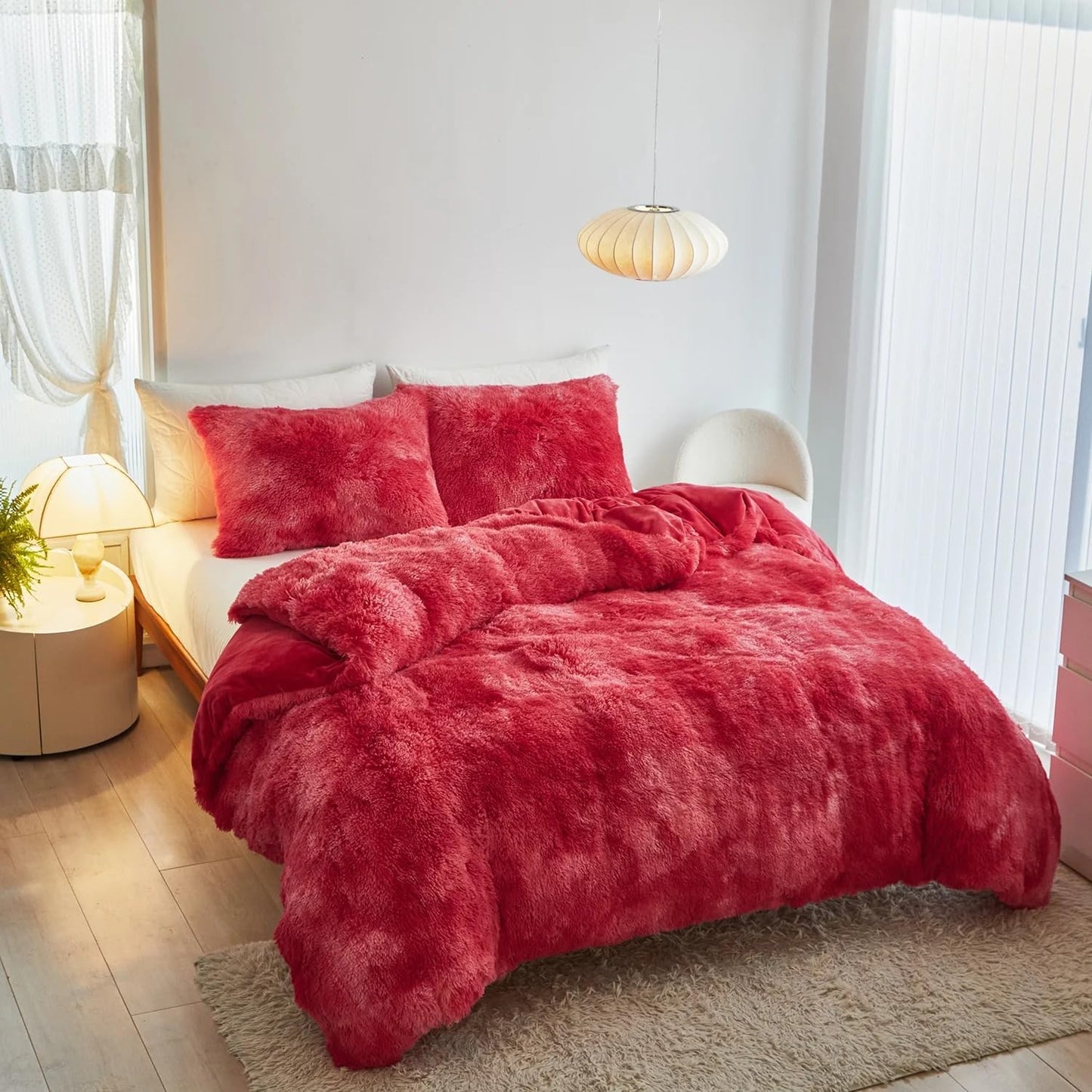 Hug & Snug Quilt Cover Bedding Set with Matching Pillowcases Ultra Soft and snuggle Duvet Cover Set Breathable for Comfortable Nights Available in Pink & Silver Color