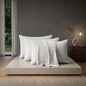 4 Pack Microfiber Pillowcases 50x75cm Standard Size Soft Breathable Pillow Covers with Envelope Closure Smooth Brushed Bedding Set
