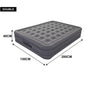 Deluxe Self Inflating Air Bed Single and Double Portable Inflatable Mattress with Built-In Pump Waterproof Flocked Top Camping Guest Bed UK