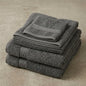 8 Piece Cotton Towel Set with 2 Bath Towels, 2 Hand Towels & 4 Wash Cloths, Soft Bathroom Towel Bundle, Machine Washable