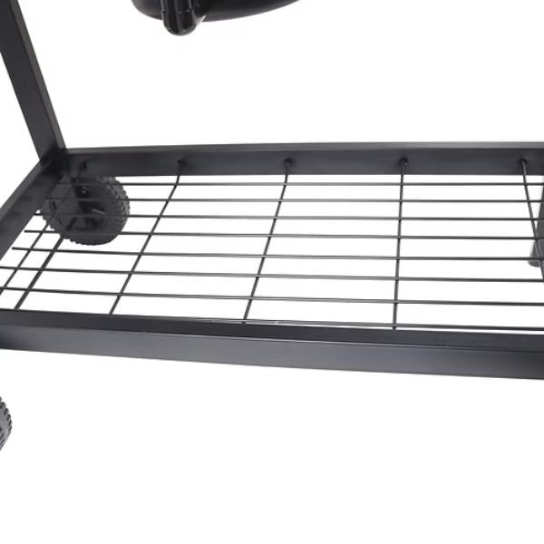 Premium Charcoal BBQ Grill with Rotisserie Spit Roaster – Outdoor Garden Barbecue Cooker for Parties, Camping & Summer Grilling UK