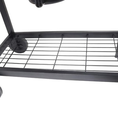 Premium Charcoal BBQ Grill with Rotisserie Spit Roaster – Outdoor Garden Barbecue Cooker for Parties, Camping & Summer Grilling UK