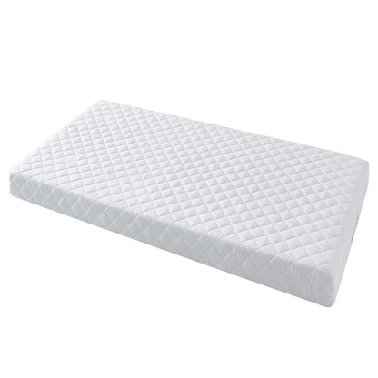 Children’s Memory Foam Cot Mattress 10cm Thick for Extra Comfort Breathable Hypoallergenic Support Fits 120x60cm and 140x70cm