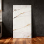 Waterproof Self-Adhesive Marble Wall Tiles Easy Fit Peel & Stick Kitchen Bathroom Panels 10 20 or 50 Pack 60L x 30W cm Lightweight Smooth Decoration