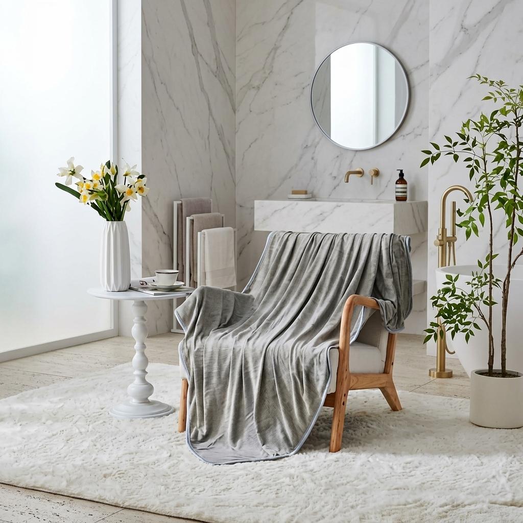 Cooling Fleece Throw Blanket for Adults & Kids Soft Lightweight Sofa & Bed Blanket Hypoallergenic Thermal Travel Blanket 130x170cm, 150x200cm, 200x220cm
