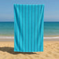 Sand Free Beach Towel Extra Large 100x200cm Kabana Stripe Quick Dry Microfibre Towel for Beach, Pool & Travel