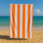 Sand Free Beach Towel Extra Large 100x200cm Kabana Stripe Quick Dry Microfibre Towel for Beach, Pool & Travel
