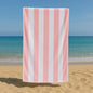 Sand Free Beach Towel Extra Large 100x200cm Kabana Stripe Quick Dry Microfibre Towel for Beach, Pool & Travel
