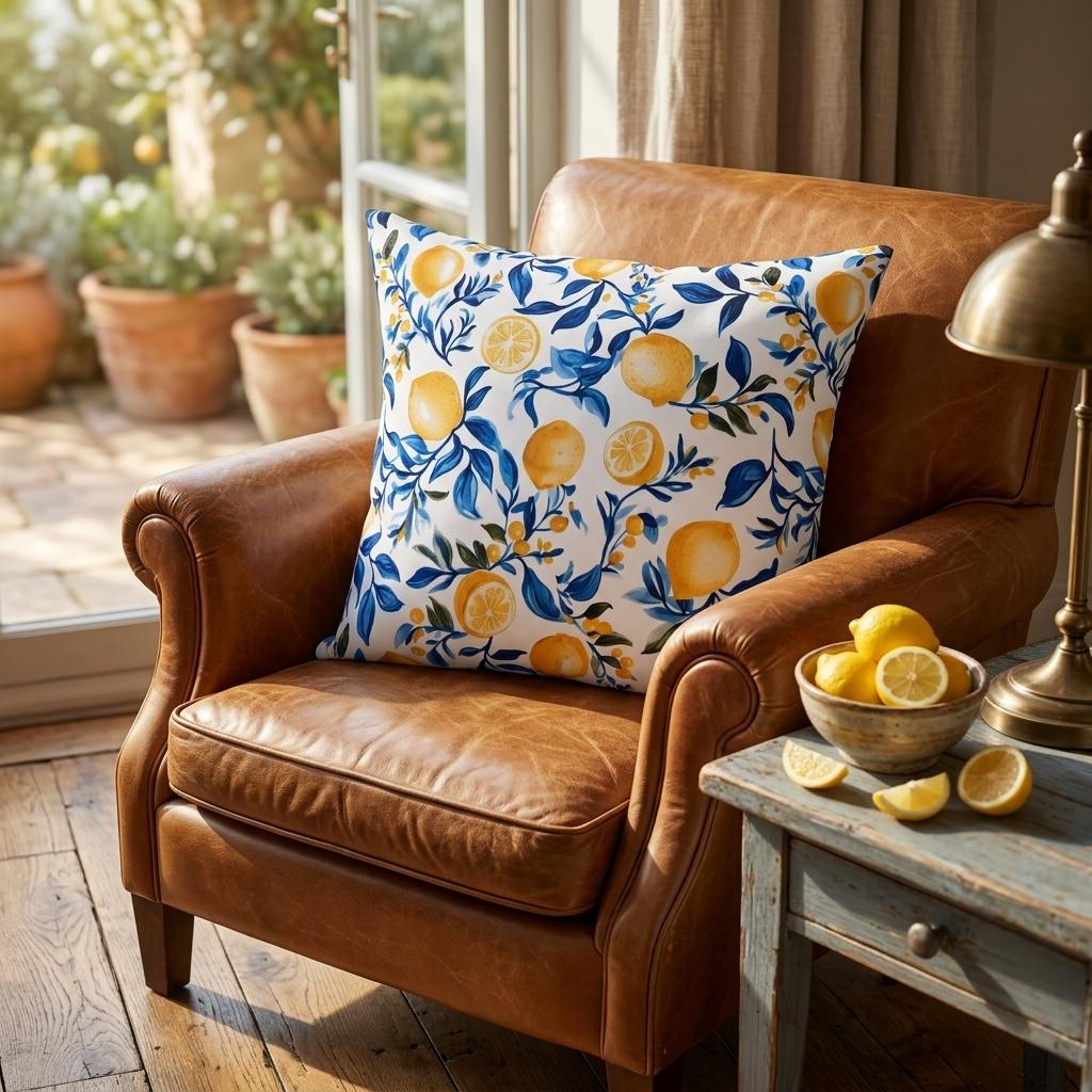 Waterproof Filled Outdoor Cushion 43x43cm Reversible Scatter Cushion Garden Patio Sofa Seat Cushion Indoor Outdoor Decorative Cushion