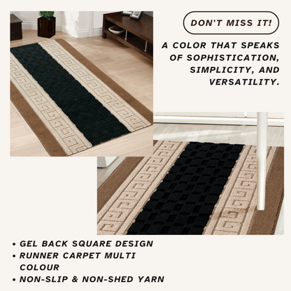 Door mat Mat Rug Non-Slip Gel Back for Kitchen Washable Runner Rugs for Hallways