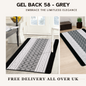 Door mat Mat Rug Non-Slip Gel Back for Kitchen Washable Runner Rugs for Hallways