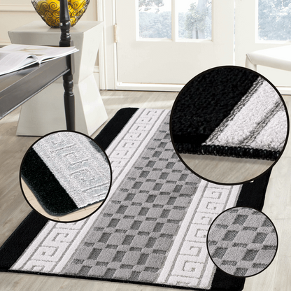 Door mat Mat Rug Non-Slip Gel Back for Kitchen Washable Runner Rugs for Hallways