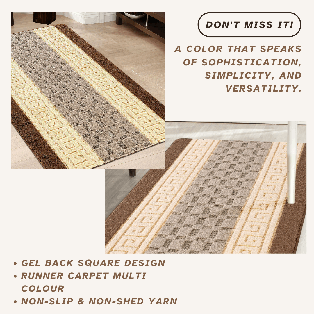 Door mat Mat Rug Non-Slip Gel Back for Kitchen Washable Runner Rugs for Hallways