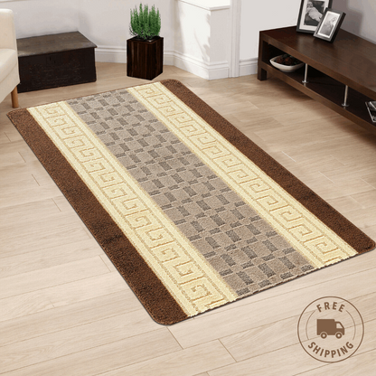Door mat Mat Rug Non-Slip Gel Back for Kitchen Washable Runner Rugs for Hallways