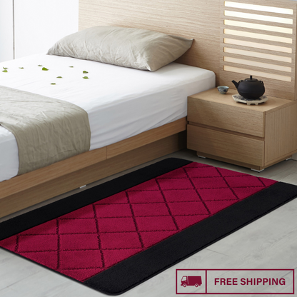 Non-Slip Gel Mat Greek Style Geometric Hallway Rug Runner Kitchen Floor Mat Uk