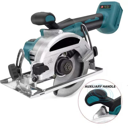 5 Inch Brushless Cordless Circular Saw (Machine Only)  Compact Brushless Power Saw with Digital Display for Wood, Plywood, Laminate Flooring, Plastic & DIY Projects