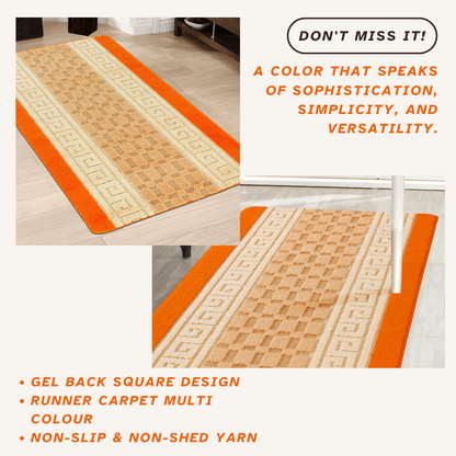 Door mat Mat Rug Non-Slip Gel Back for Kitchen Washable Runner Rugs for Hallways