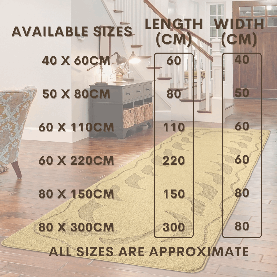 Long Hallway Kitchen Runner Door Mats Bedroom Rugs Carpet Floor Mat UK Non-Slip