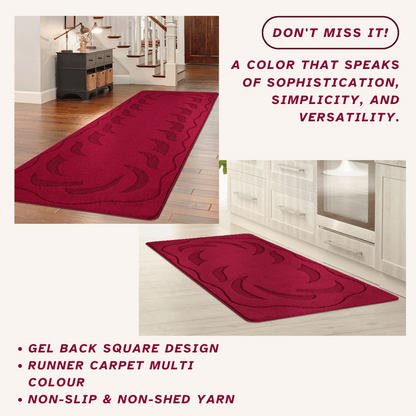 Long Hallway Kitchen Runner Door Mats Bedroom Rugs Carpet Floor Mat UK Non-Slip