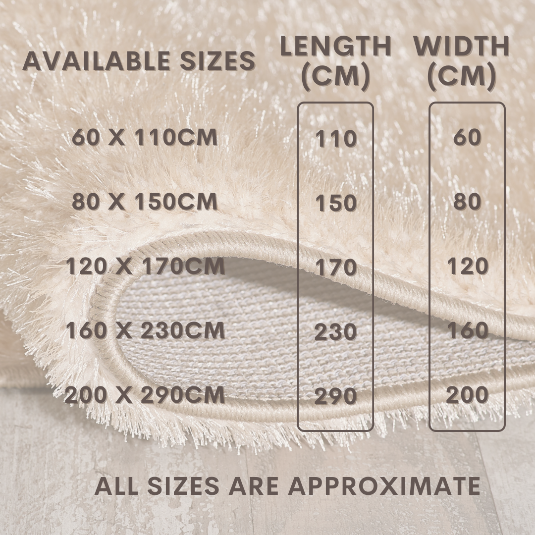 Super Soft Carpet Mat Luxury Shaggy Rugs for lounge Living Room Bedroom Floor UK
