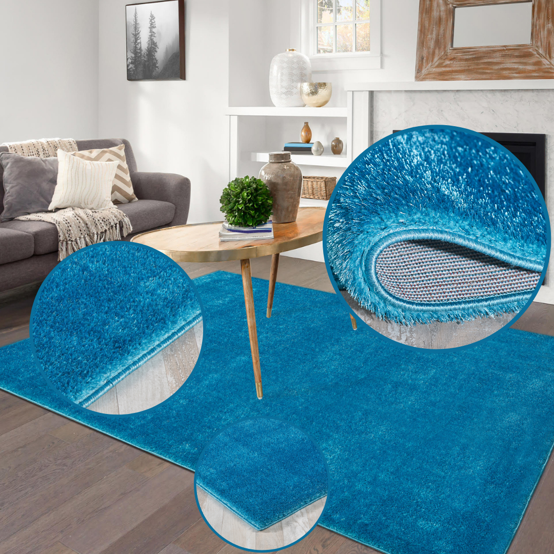 Super Soft Carpet Mat Luxury Shaggy Rugs for lounge Living Room Bedroom Floor UK