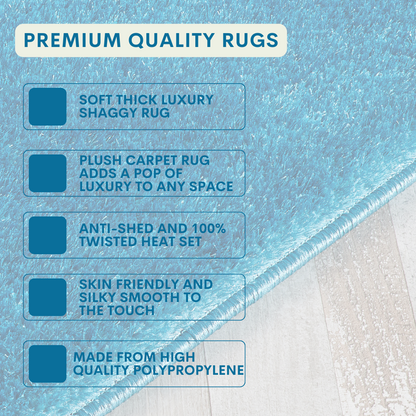 Super Soft Carpet Mat Luxury Shaggy Rugs for lounge Living Room Bedroom Floor UK
