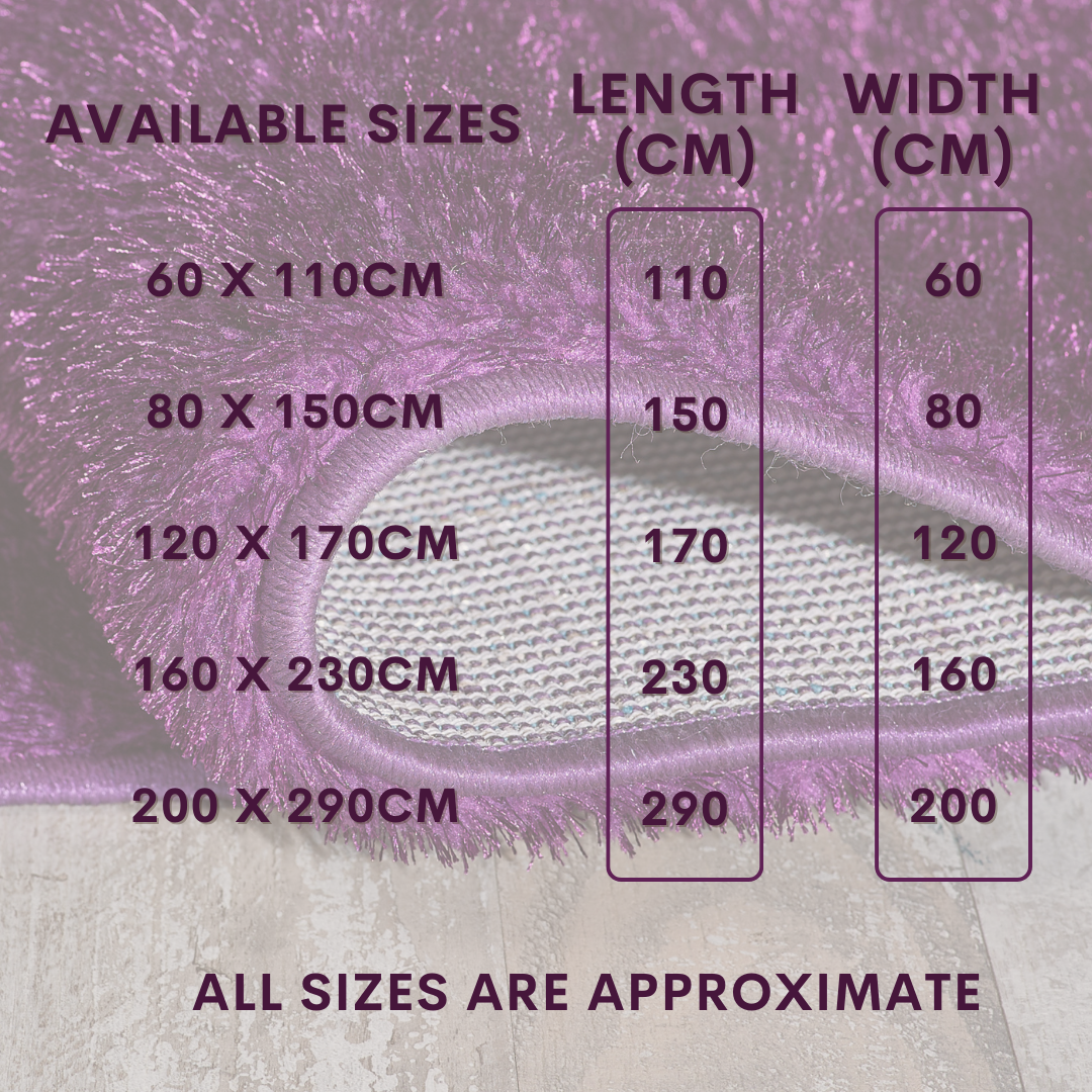Super Soft Carpet Mat Luxury Shaggy Rugs for lounge Living Room Bedroom Floor UK