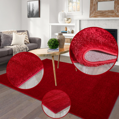 Super Soft Carpet Mat Luxury Shaggy Rugs for lounge Living Room Bedroom Floor UK