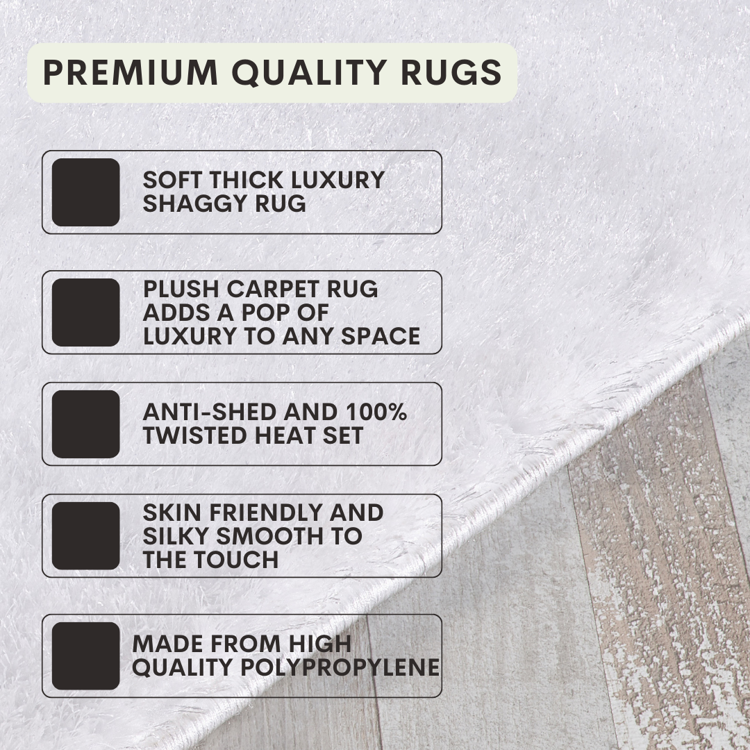 Super Soft Carpet Mat Luxury Shaggy Rugs for lounge Living Room Bedroom Floor UK