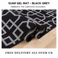 Hallway Geometric Runner Modern Kitchen Rug Non Slip Door Mat Long Floor Mats UK