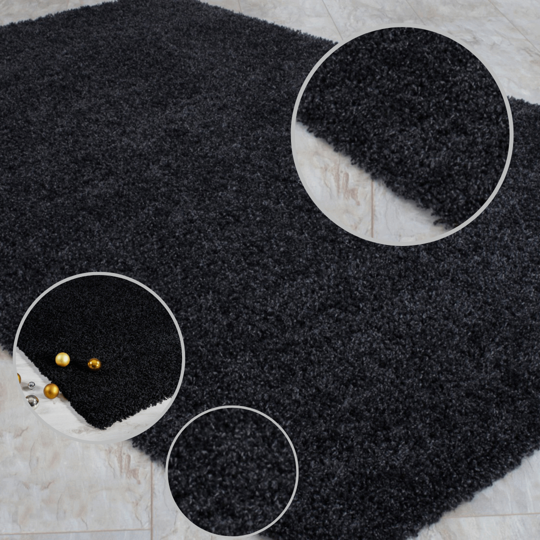 Modern Shaggy Rug Big Fluffy Carpets Floor Mats for Bedrooms Living Rooms Rug UK