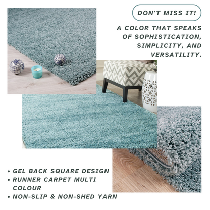 Modern Shaggy Rug Big Fluffy Carpets Floor Mats for Bedrooms Living Rooms Rug UK