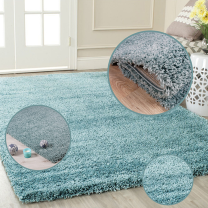 Modern Shaggy Rug Big Fluffy Carpets Floor Mats for Bedrooms Living Rooms Rug UK