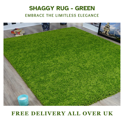 Modern Shaggy Rug Big Fluffy Carpets Floor Mats for Bedrooms Living Rooms Rug UK