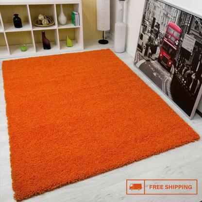 Modern Shaggy Rug Big Fluffy Carpets Floor Mats for Bedrooms Living Rooms Rug UK