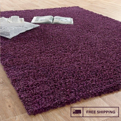 Modern Shaggy Rug Big Fluffy Carpets Floor Mats for Bedrooms Living Rooms Rug UK