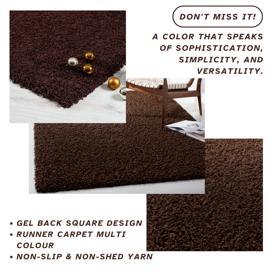 Modern Shaggy Rug Big Fluffy Carpets Floor Mats for Bedrooms Living Rooms Rug UK