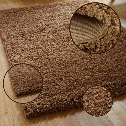 Modern Shaggy Rug Big Fluffy Carpets Floor Mats for Bedrooms Living Rooms Rug UK