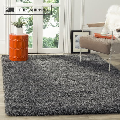 Modern Shaggy Rug Big Fluffy Carpets Floor Mats for Bedrooms Living Rooms Rug UK