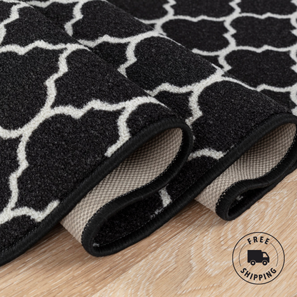 Trellis Indoor Gel Mat Washable Hallway Rugs Kitchen Runner Outdoor Modern Mats