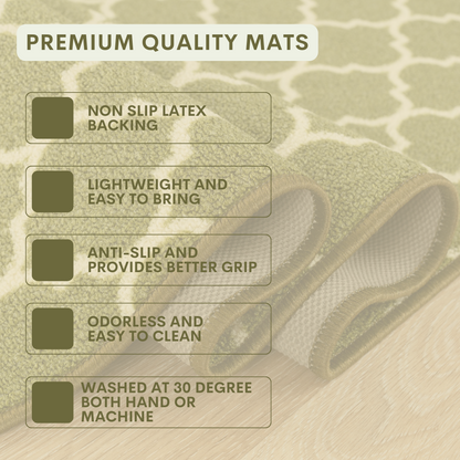 Trellis Indoor Gel Mat Washable Hallway Rugs Kitchen Runner Outdoor Modern Mats