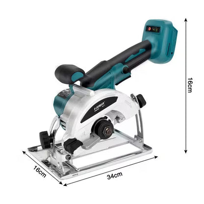5 Inch Brushless Cordless Circular Saw (Machine Only)  Compact Brushless Power Saw with Digital Display for Wood, Plywood, Laminate Flooring, Plastic & DIY Projects