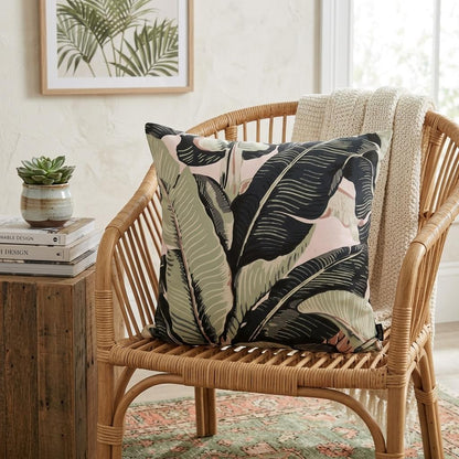 Waterproof Filled Outdoor Cushion 43x43cm Reversible Scatter Cushion Garden Patio Sofa Seat Cushion Indoor Outdoor Decorative Cushion