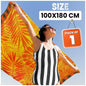 Extra Large Beach Towel Quick Dry Sand Resistant Lightweight Travel Towel XXL 100 x 180 cm Soft Adult Towel