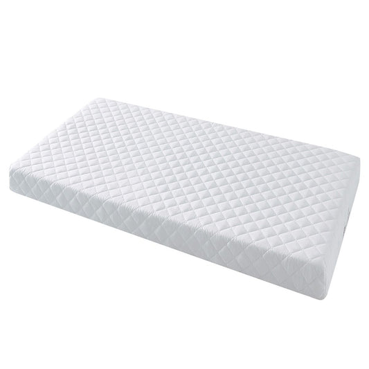 Children’s Memory Foam Cot Mattress 10cm Thick for Extra Comfort Breathable Hypoallergenic Support Fits 120x60cm and 140x70cm