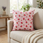 Waterproof Filled Outdoor Cushion 43x43cm Reversible Scatter Cushion Garden Patio Sofa Seat Cushion Indoor Outdoor Decorative Cushion