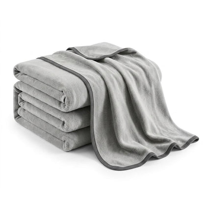 Cooling Fleece Throw Blanket for Adults & Kids Soft Lightweight Sofa & Bed Blanket Hypoallergenic Thermal Travel Blanket 130x170cm, 150x200cm, 200x220cm