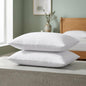 Pillow Protectors 2 Pack / 4 Pack Zippered Pillow Covers 50x75cm Soft Terry Breathable Machine Washable Bedding Protectors White