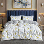 Floral Duvet Cover Set 3 Piece Double & King Size Soft Microfiber Bedding Set with 2 Pillowcases Floral Bed Linen Quilt Cover UK